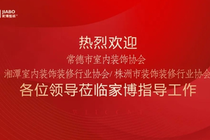 交流促共贏丨熱烈歡迎常德市室內裝飾協會、湘潭市室內裝飾裝修行業協會、株洲市裝飾裝修行業協會一行蒞臨參觀